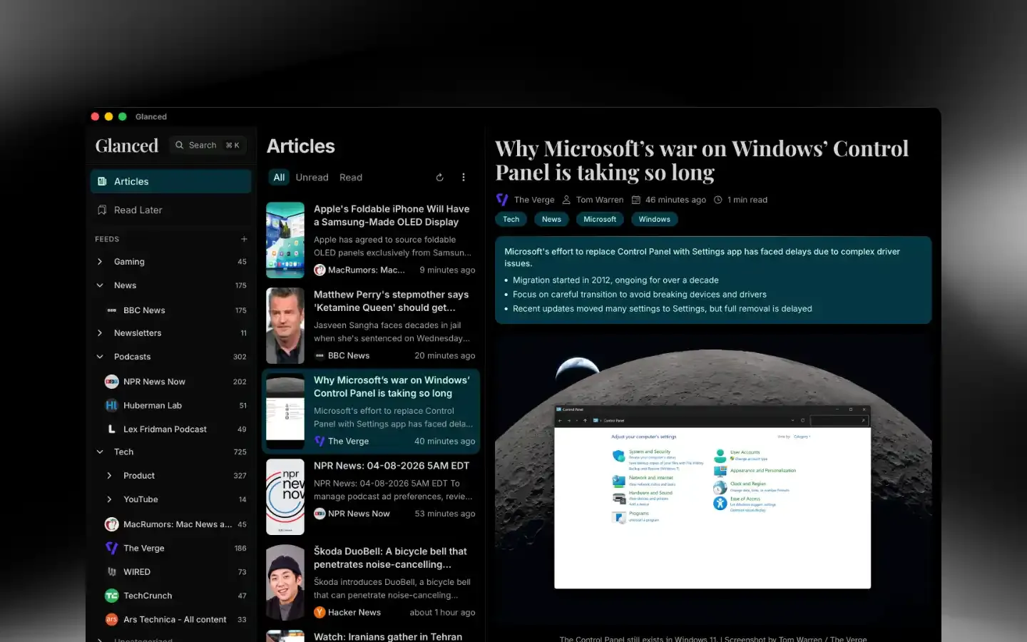 Desktop Experience